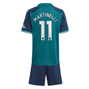 Arsenal Gabriel Martinelli #11 Rezervni Dres za Dječji 2023-24 Kratak Rukavima (+ kratke hlače)